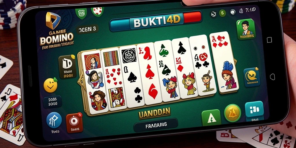 Tampilan gameplay BUKTI4D yang menarik dalam permainan Domino.