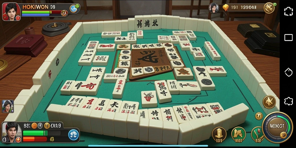 Tampilan gameplay HOKIWON yang menarik dan interaktif.
