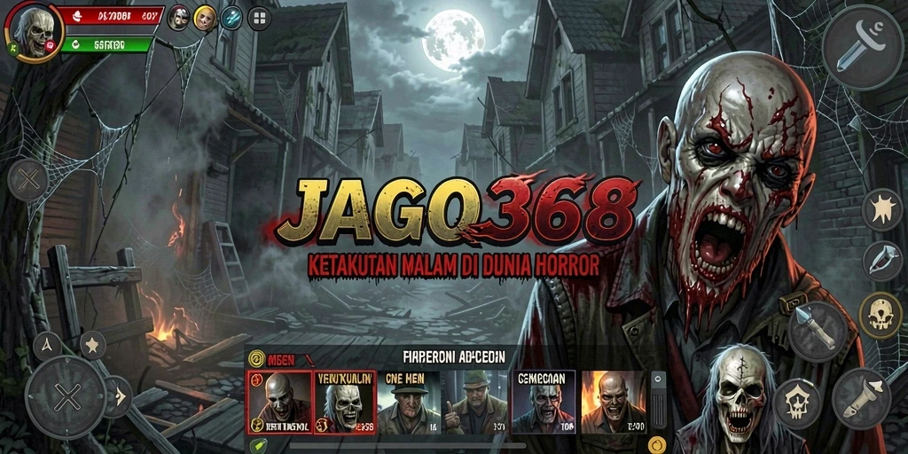 Gameplay JAGO368 yang menakutkan dengan atmosfer Horror yang kental.