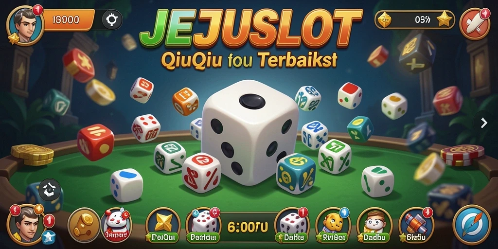 Screenshot gameplay QiuQiu JEJUSLOT yang seru.
