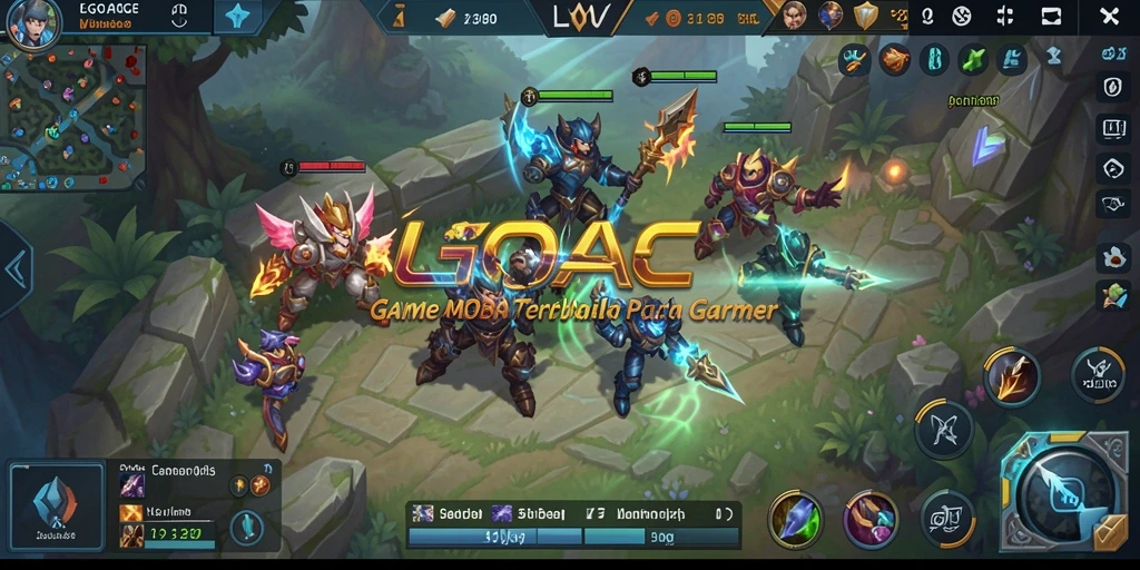 Tampilan gameplay menarik dalam LGOACE dengan aksi seru.