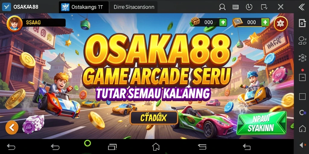 Tangkapan layar dari gameplay OSAKA88 yang menarik.