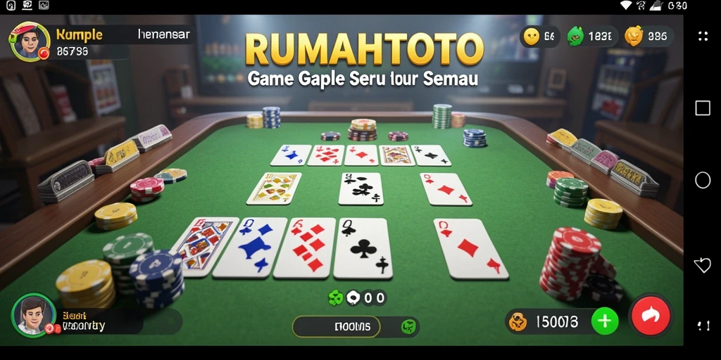 Tampilan gameplay RUMAHTOTO yang seru dan menyenangkan.