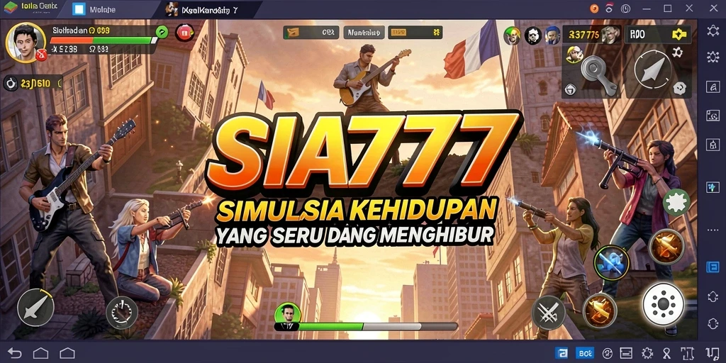 Gameplay SIA777 yang menggambarkan kehidupan sehari-hari.