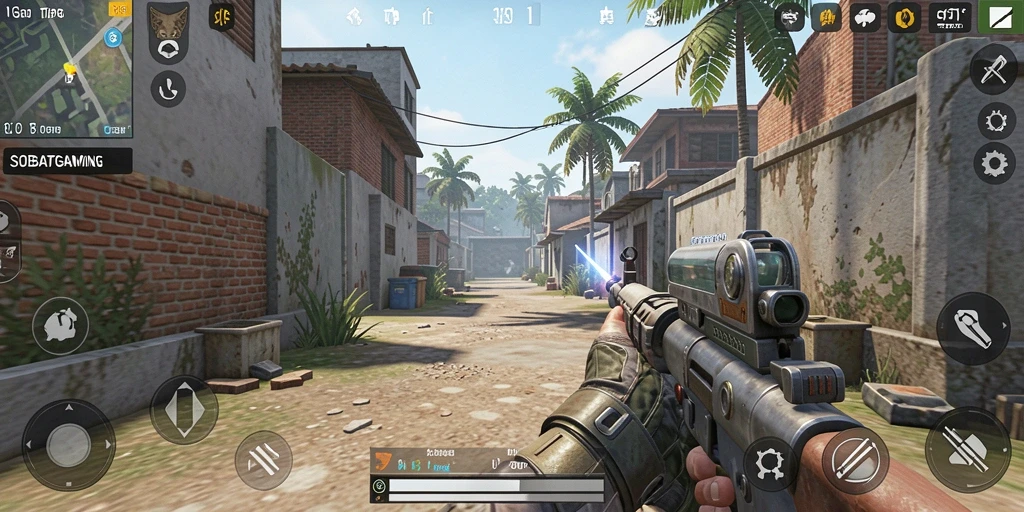Gameplay seru dan menegangkan dalam SOBATGAMING.