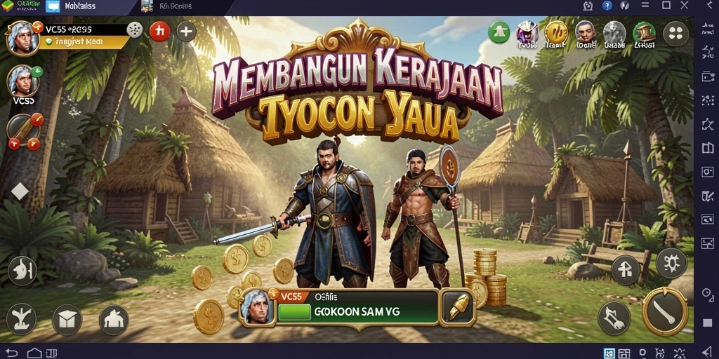 Tampilan gameplay VC55 yang menantang dan menarik.