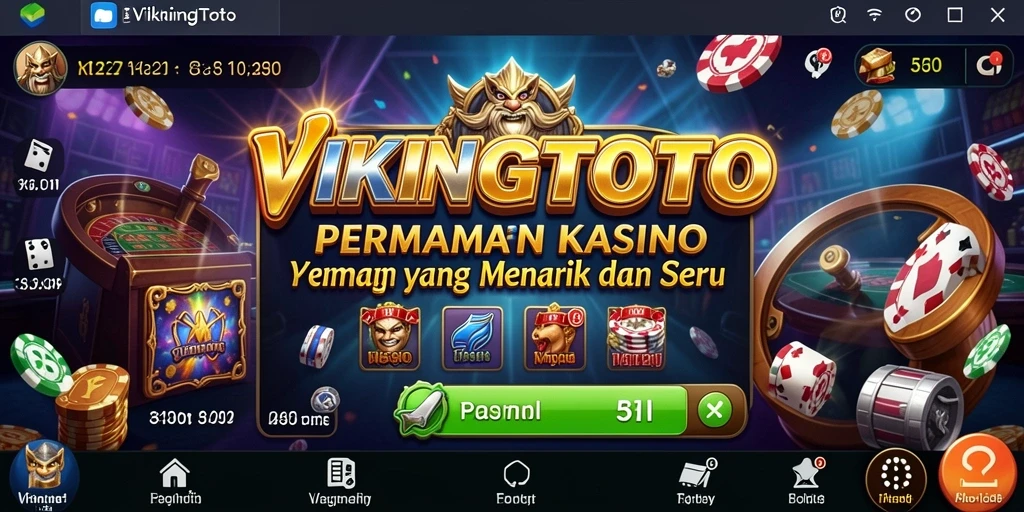 Tampilan gameplay menarik di VIKINGTOTO dengan grafis yang memukau.