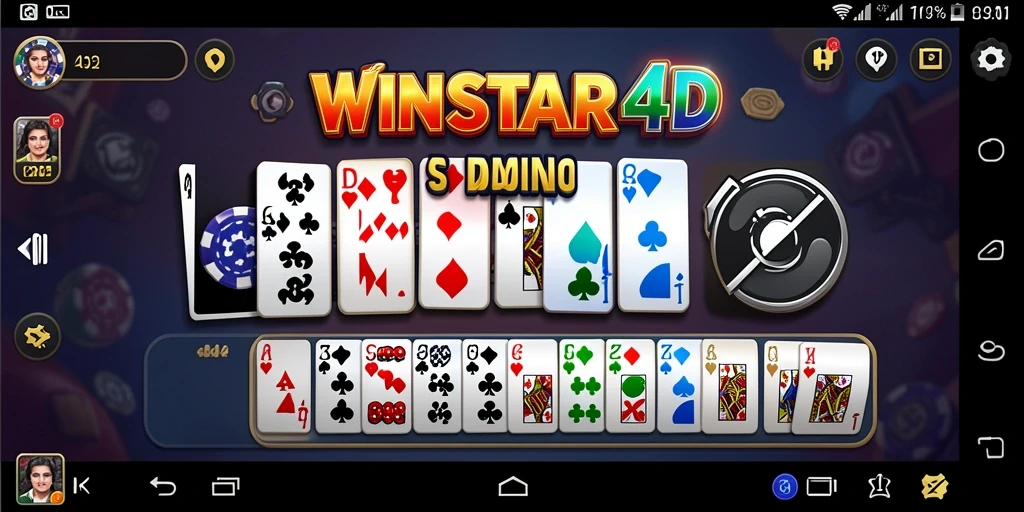 Tampilan gameplay menarik dari WINSTAR4D yang seru.